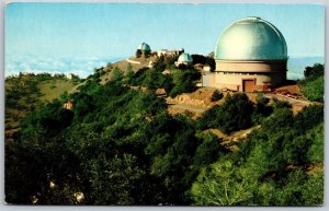 Vtg San Jose California CA Lick Observatory Summit Mt Hamilton Postcard