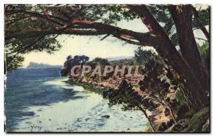 Old Postcard The Rock of L & # 39Aigle Bay of La Ciotat