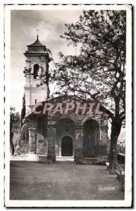 Old Postcard Cagnes Sur Mer Old Chapel of Our Lady of Protection