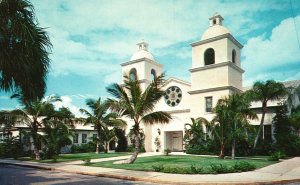 Vintage Postcard The First Presbyterian Church Of Mission West Bradenton Florida