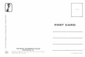 Royal Governor's Palace - Williamsburg, Virginia