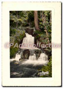 Modern Postcard in Gatinais Perthes (S & M) La Cascade du Petit Moulin