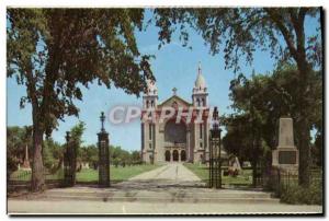 MODERN POSTCARD St Boniface Cathedral Near Winnipeg Monitoba Canada