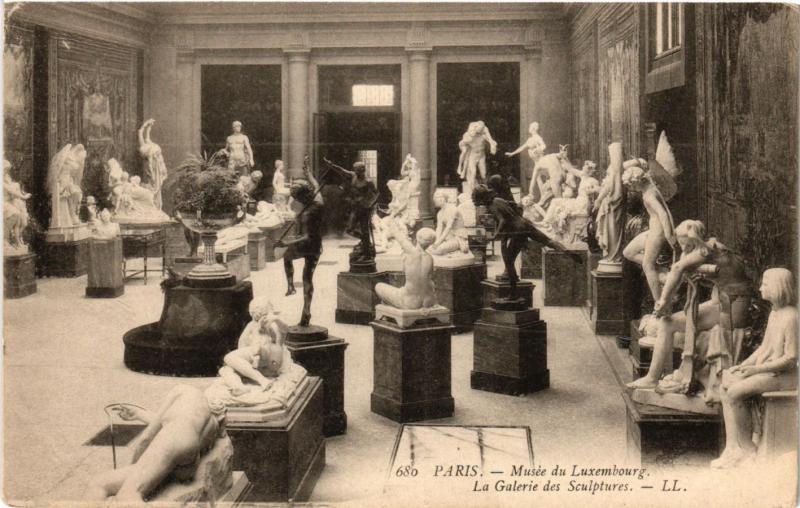 CPA Paris 6e Paris-Musée du Luxembourg-La Galerie des Sculptures (312301)