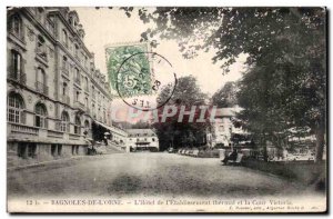 Old Postcard Bagnoles De L Orne The hotel I Etablissement Thermal and Victori...