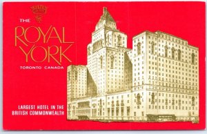 M-55452 The Royal York Largest Hotel In The British Commonwealth Toronto Canada