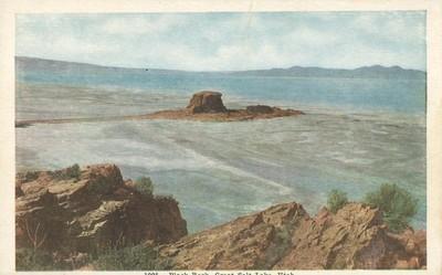 Black Rock, Great Salt Lake, Utah early 1900s unused Post...