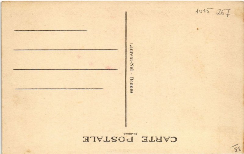 CPA Rotheneuf L'Ermite sculptant les Rochers FRANCE (1015267)