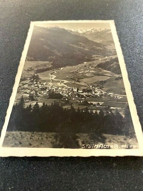 Postcard 1947 STEINACH AB 4050m Austria RPPC pub. Much Heiss, 