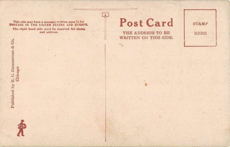 West Plains Missouri Train Station Vintage Postcard AA34652