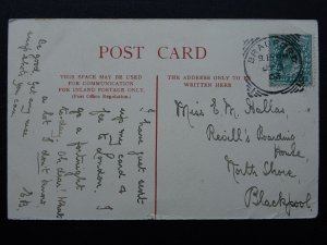 Yorkshire GRASSINGTON Linton Falls c1903 Postcard by Skipton Stationery Co.