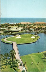 Vtg Ponte Vedra Inn & Club Golf Course Resort Beach Florida FL Postcard