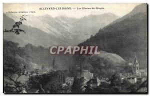 Old Postcard Allevard Les Bains Glaciers Gleysin