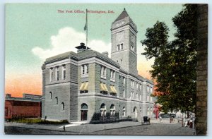 Wilmington DE Delaware Post Office Postcard