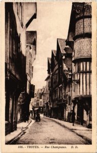 CPA TROYES - Rue Champeaux (71714)