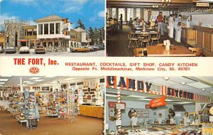 The Fort Inc. Restaurant  Gift Shop Mackinaw City MI 