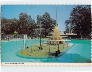 Postcard Micke Grove Park And Zoo, Lodi, California