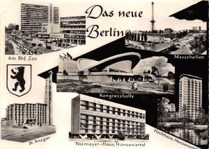 BG17355 das neue berlin tramway multi views germany    CPSM 14.5x9cm