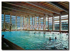 Postcard Modern Hallenbad Davos