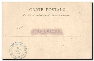 Old Postcard The Padirac chasm seen from & # 39en low