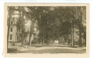 NH - Keene. Court Street ca 1908  RPPC