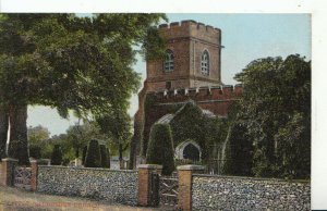 Hertfordshire Postcard - Little Gaddesden Church - Ref 13119A