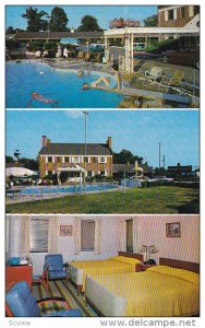 3 View, George Washington Motor Court, Swimming Pool, Fredericksburg, Virgini...