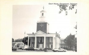 Georgetown Delaware 1970s Postcard Court House 