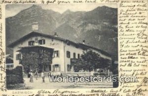 Villa Garmisch Partenkirchen German Postcard Briefkaart