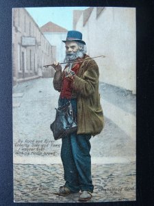 Cumbria JIMMY DYER The Cumberland Bard c1906 Postcard by J. Robson / N&C Series