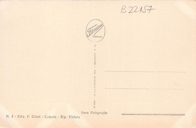 B22157 italy catania piazza domo e cattedrale tramway