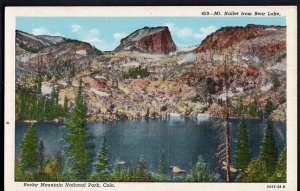 4720) Colorado Mt. Hallet from Bear Lake Rocky Mountain National Park - LINEN