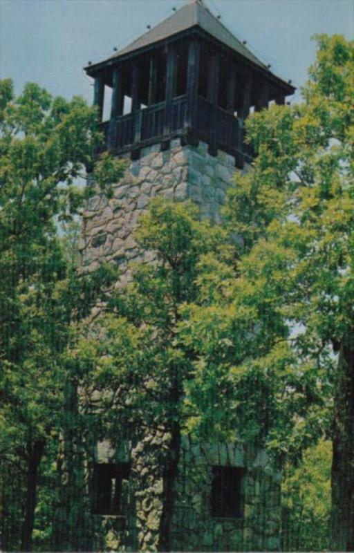 Georgia Chatsworth Tower On Fort Mountain Fort Mountain State Park