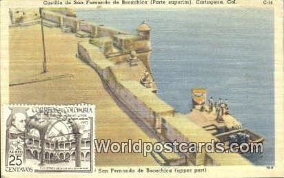 Castillo de San Fernando de Bocachica Cartagena Columbia 1957 