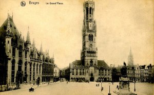 Belgium - Bruges. The Grand Square