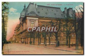 Old Postcard Saint Etienne The prefecture