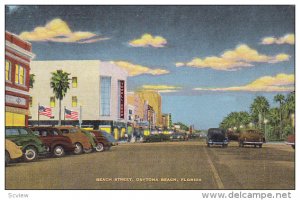 Beach Street , DAYTONA BEACH , Florida , PU-1947