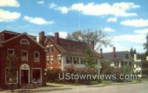Elm Tree Pass & the Historical Society - Woodstock, Vermont VT  