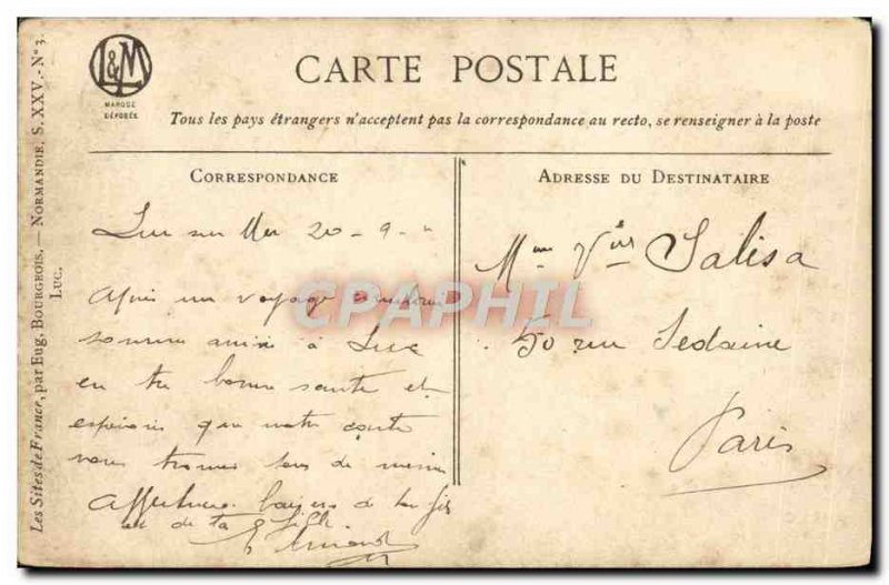 Old Postcard Luke On Sea