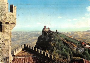 US4266 San marino Panorama Castle General view good stamps circulation