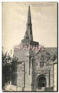 Old Postcard Perros Guirec Church of Clarity