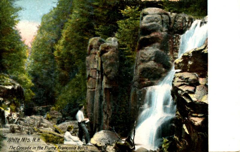 NH - Franconia Notch. The Cascade in the Flume