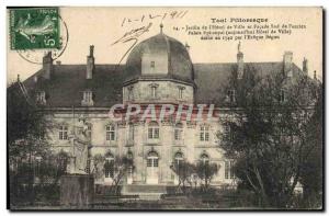 Old Postcard Toul Picturesque Garden City and South Facade of the Hotel Palac...