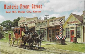 Historic Front Street Boot Hill Dodge City Kansas