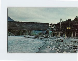 M-158339 Park Junction Covered Bridge Pierce County Washington USA