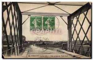 Thouare Old Postcard View of the south bridge plug