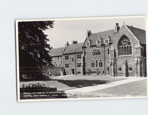 Postcard Chapel And Wardens Lodge St. Augustines College Canterbury England