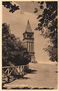 Denmark Tarnet Paa Himmelbjerget Vintage Postcard 03.61