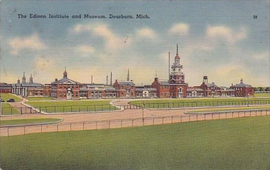Michigan Dearborn The Edison Institute And Museum 1942