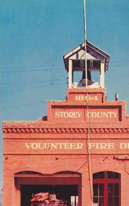 Storey County Fire Department  Virginia City Nevada